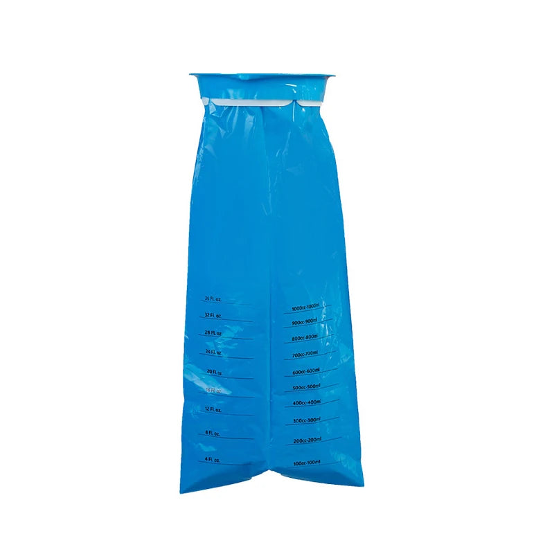 1/50pcs Disposable Sick Bags Travel Car Airplane Motion Sickness Nausea Vomit Cleaning Bag Blue Portable Sick Nets for Hospital