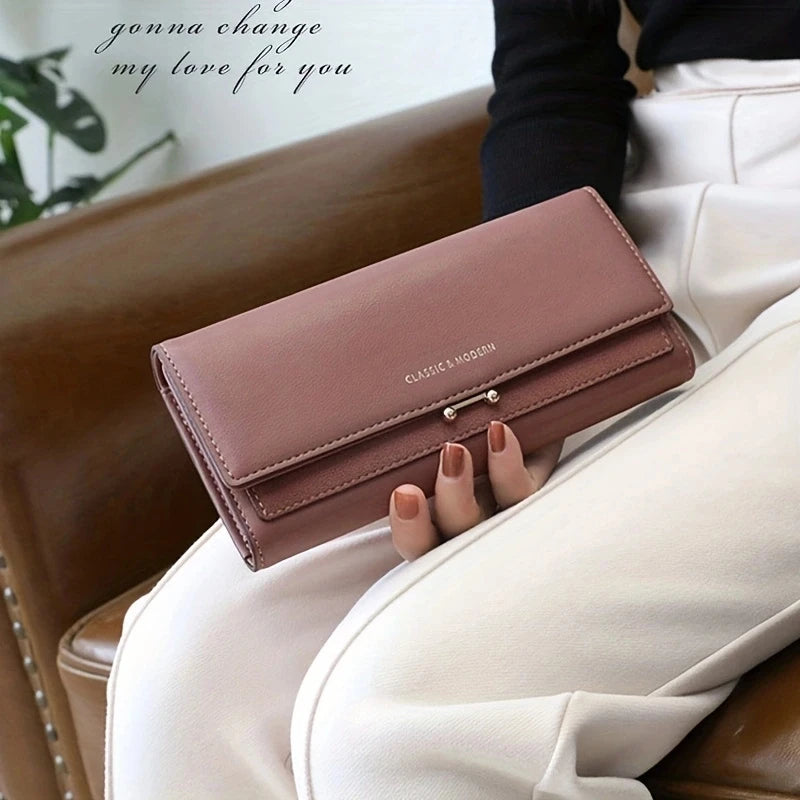 2024 Brand Luxury Women Wallet Long Purse Clutch Large Capacity Female Wallets Lady Phone bag Card Holder Carteras Mujer