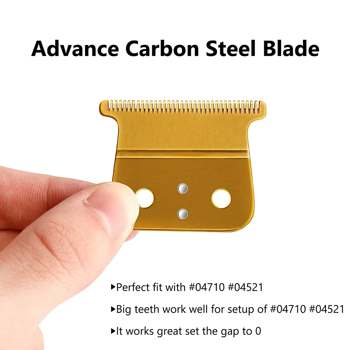 Professional Replacement Blade Set For Andis T Outliner Trimmer #04710 #04521 #04775 #04850 #04575 #04555 #04945