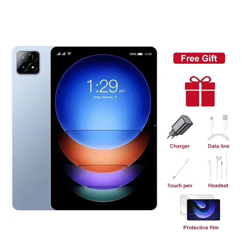2025 Original Global Version Pad 7S Pro Android 14 Snapdrago 8gen2 Tablet PC 11inch 22GB+2TB 20000mAh GPS 5G Dual SIM WiFi Tab