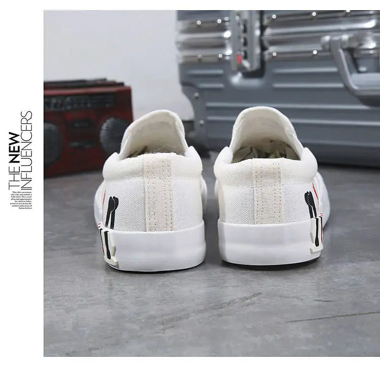 2025 New Canvas Shoes Men Summer Classic Loafers Men Casual Shoes Breathable Lazy Walking Flat Men Shoes Sneakers Plus Size 47
