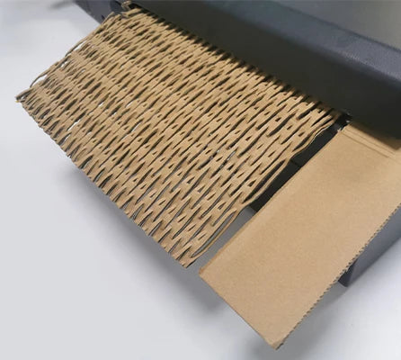 Super Factory Eco-Friendly Reuse Cardboard Kraft Expanding Pad Shredder Corrugated Paper Cutting Machine For Cutting Width 320mm