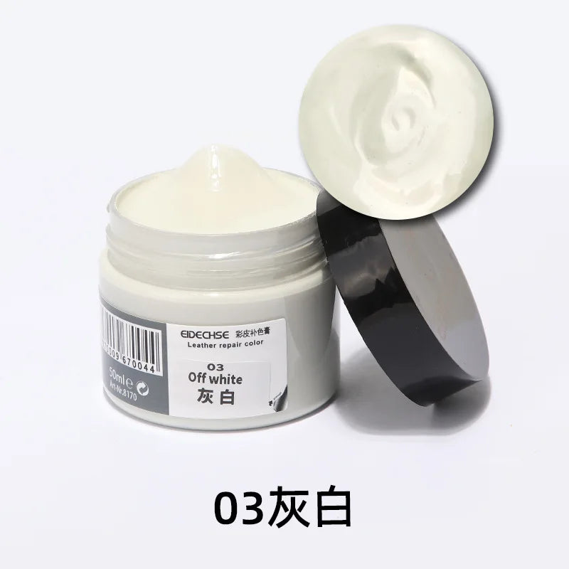 50ml Car Care Leather Skin Refurbish Repair Tool Auto Seat Sofa Coats Holes Scratch Cracks Restoration Cream Repair Paste
