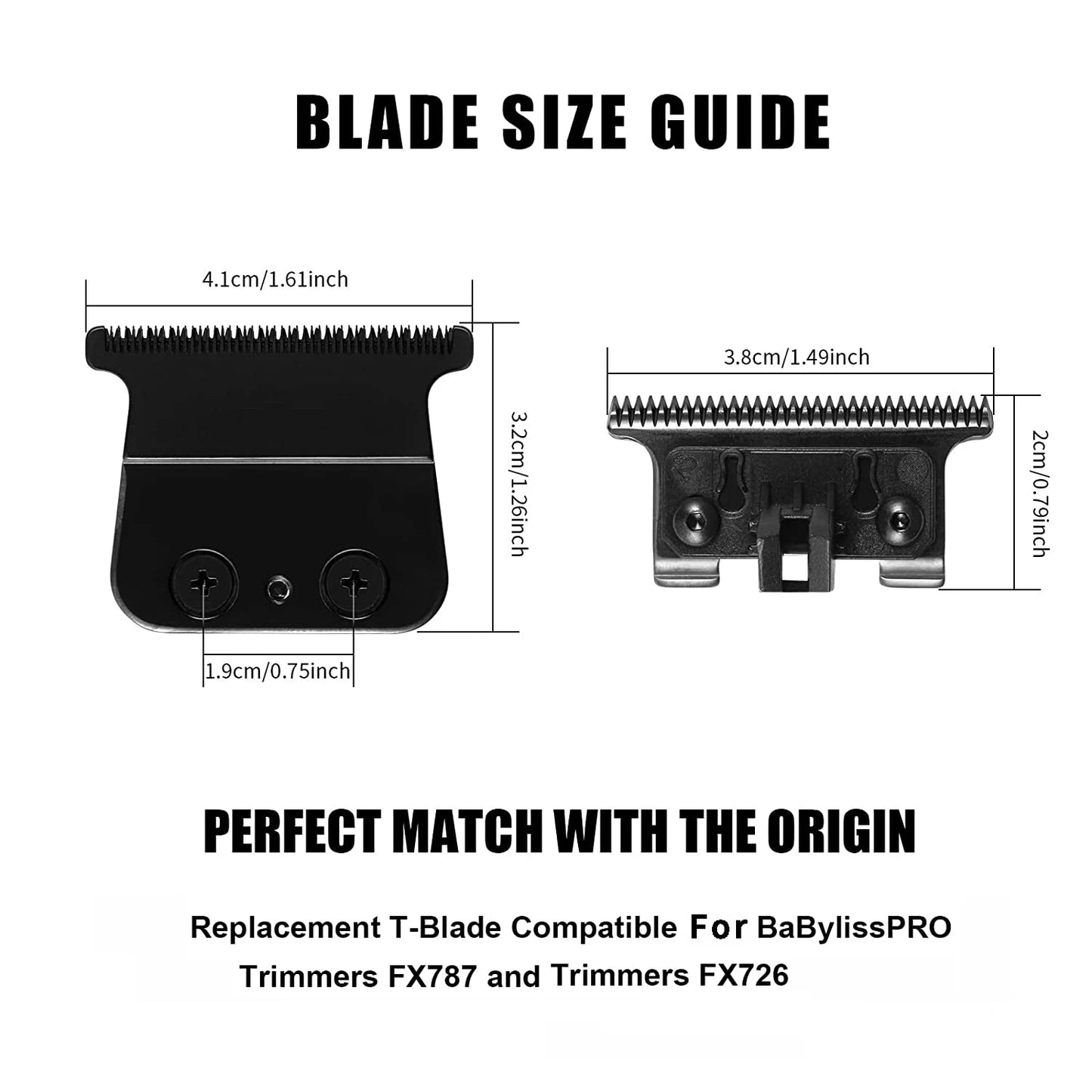 Professional Replacement Blade FX707 Fits For Babyliss All FX787 and FX726 Hair Cutter Machine Barber Trimmer Clipper Blade