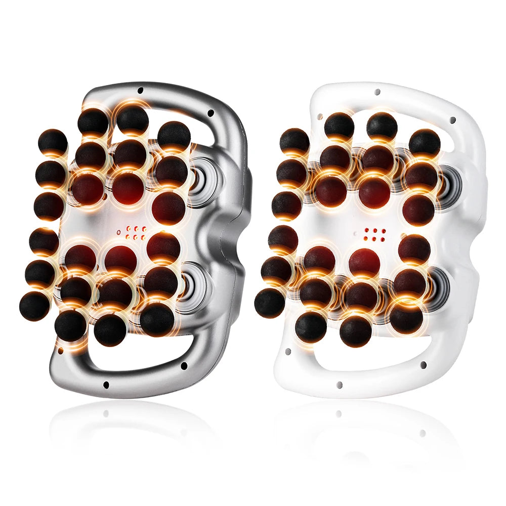 24-Head Fascia Gun 99 Levels Strength High-Frequency Vibration Body Massage Gun Back and Waist Massager Neck Shoulder masajeador