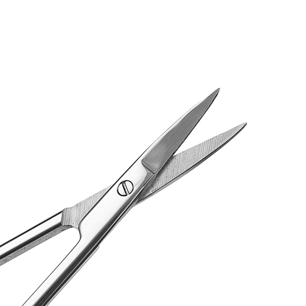 10cm-16cm All Stainless Steel Scissors, Curved Straight Pointed Round head, Home Safety Shaped Gauze Cutting and Thread Removal