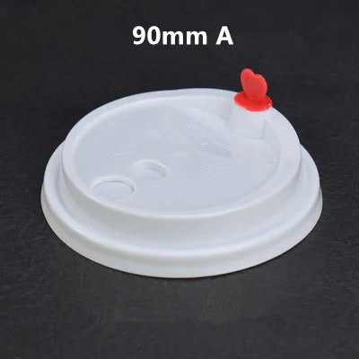 100pcs/pack Black Disposable Paper Cup Coffee Cup Cold Drinking Cup Accept Customization