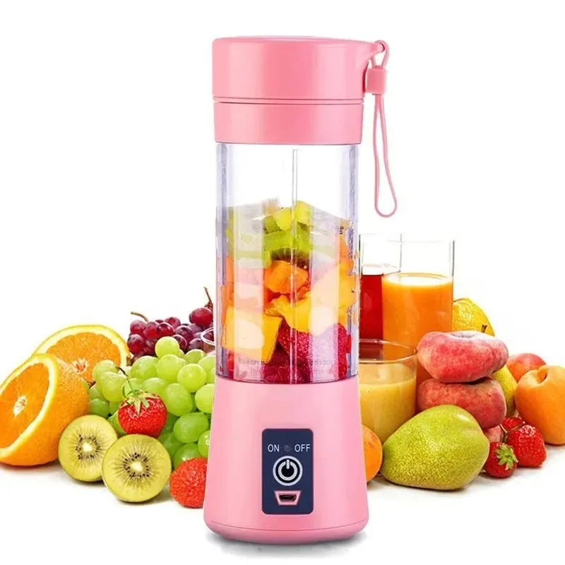 BRAND NEW 2024 Electric Juicer Mini Portable Blender Fruit Mixers Fruit Extractors Multifunction Juice Maker Machine Blender Smoothies Mixer