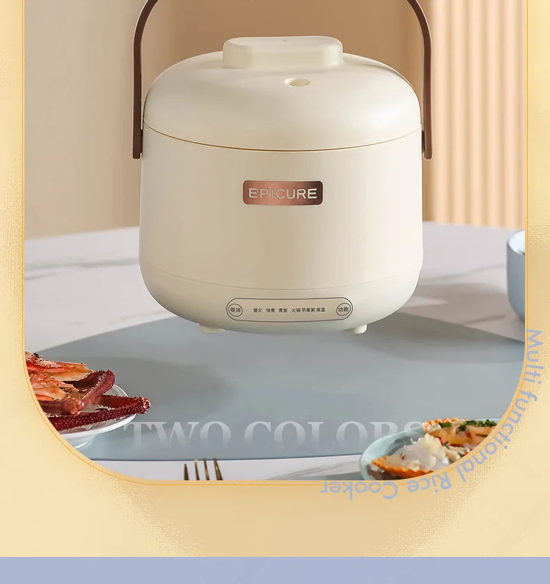 220V Electric Sugar Drained Rice Cooker Home Non-stick Electric Low Sugar Rice Cooker & Sugar draining inner Multi Cooker 1.7L