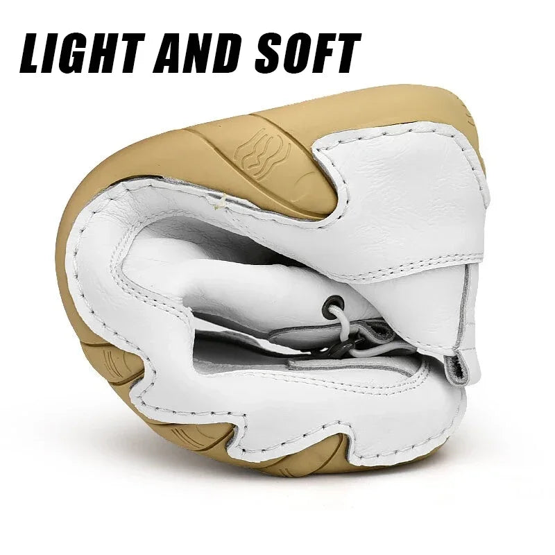 TINTINOS NEW 2024 Mens Sneakers Casual Slip On Loafers Outdoor Light Flats Autumn Leather Shoes Comfortable Mens Sneaker Lychee elegant shoes