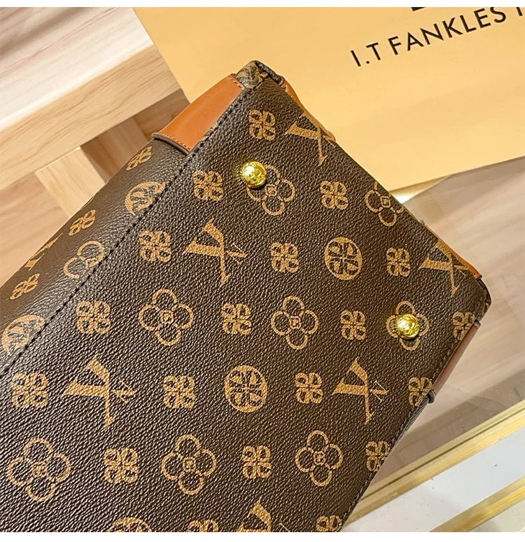 Brand Women's Handbag 2024-2025 New Autumn/Winter Fashion Designer Shoulder Bag Retro Luxury Handheld Crossbody Bag Large Capacity FREE SHIPPING