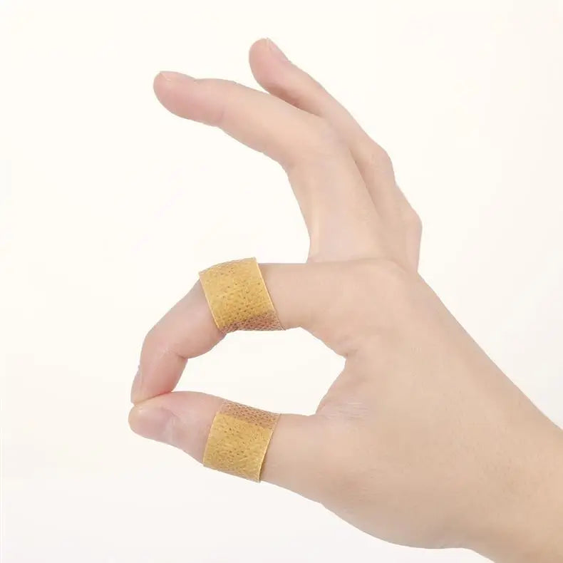 100Pcs English Non-woven Bandage Wound Hemostatic Band Aids Large Capacity Household Travel Sticking Plaster Medical Supplies