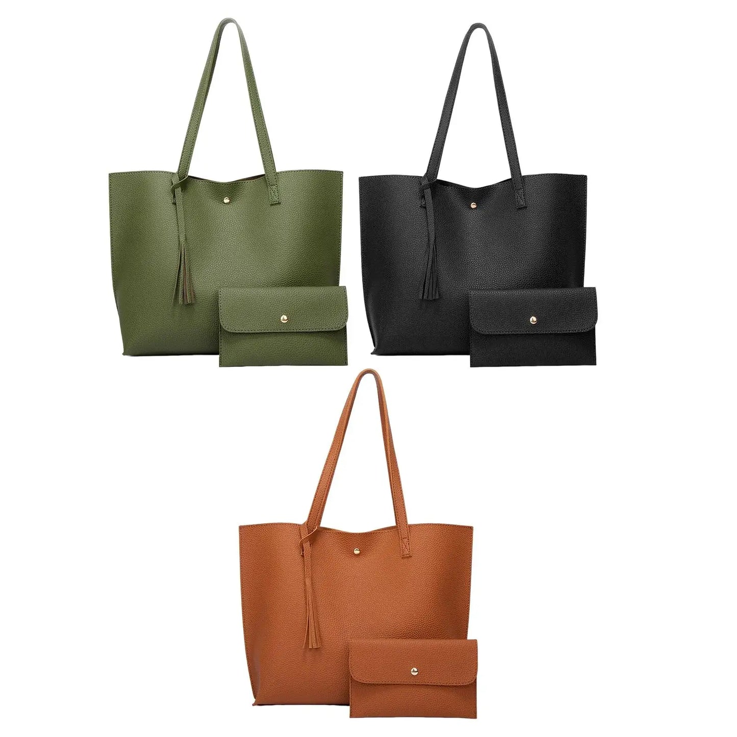AMAZONY 2024 Handbags for Women, Ladies Handbag Tote Bag Soft PU Leather Large Capacity Womens Top Handle Shoulder Bag
