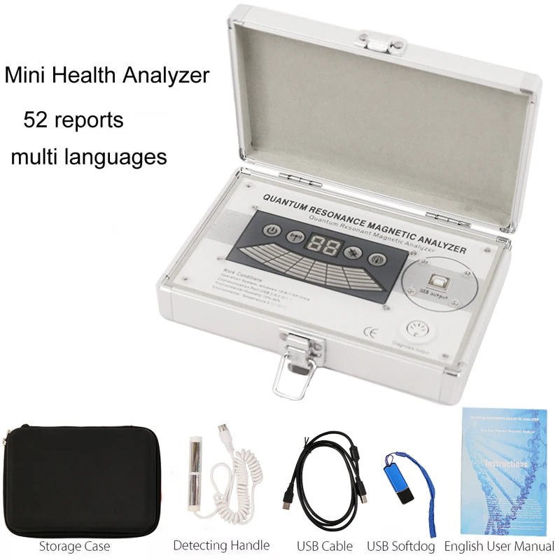2025 Quantum Magnetic Resonance Analyzer Newest Version Body Fulling Scanner Sub-Health Analyzer Checking Set With 54 Reports