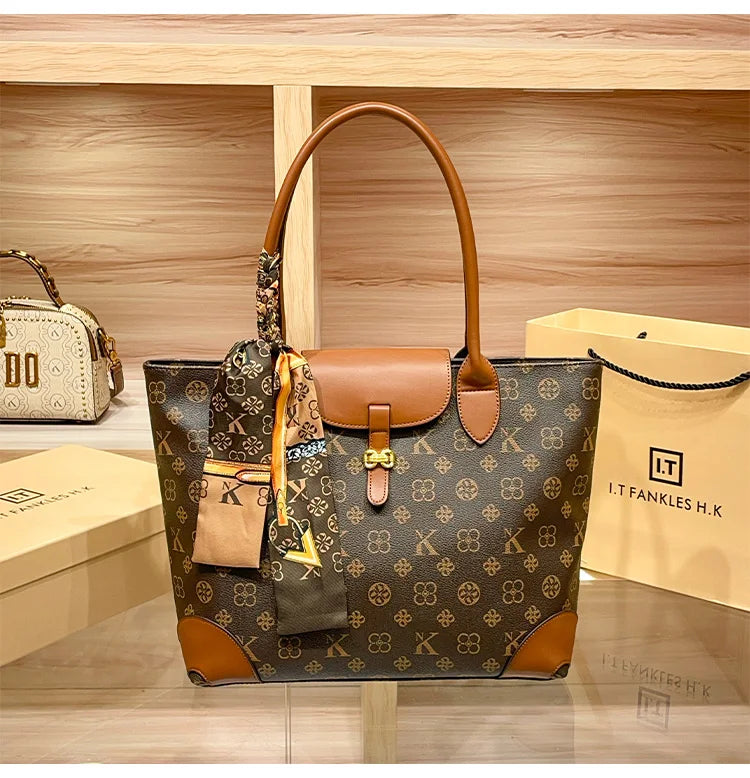 Brand Women's Handbag 2024-2025 New Autumn/Winter Fashion Designer Shoulder Bag Retro Luxury Handheld Crossbody Bag Large Capacity FREE SHIPPING