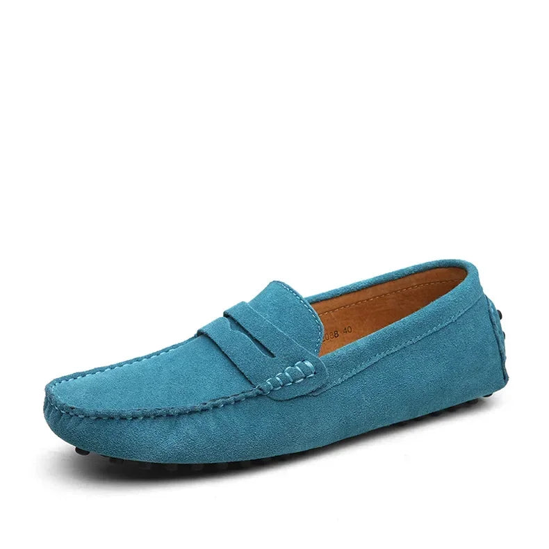2025 New Fashion Men Casual Shoes Brand Leather Men Loafers Moccasins Slip on Men's Flats Male Driving Shoes Sneakers Sneaker