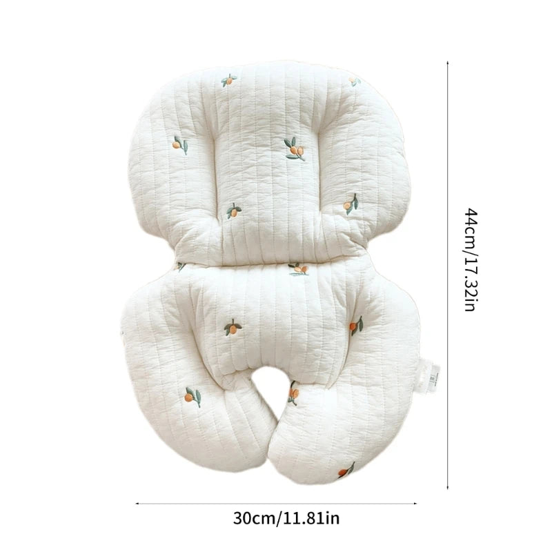 Breathable Stroller Cushion Warm High Chair Mat Non-Slip Thickened Cushion Pad