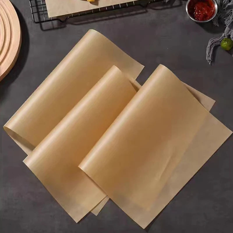 50/100/200PCS Baking Paper for Oven Air Fryer Baking Mat Non-stick Absorption Oil Paper Baking Grilling Cuttable Parchment Paper
