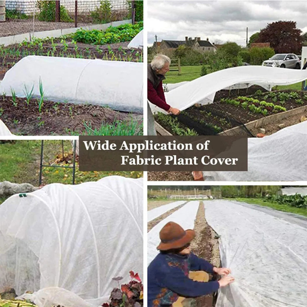 New 2024 Fleece Plant Anti-freeze Cover Garden Frost Winter Plant Protecter Non-Woven Fabric Prevent Frostbite Thermal-Insulation Cover Cloth