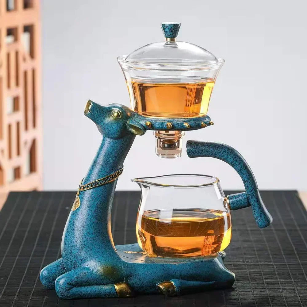 Fully Automatic Glass Kung Teapot Preferred By Highend Tea Enthusiasts