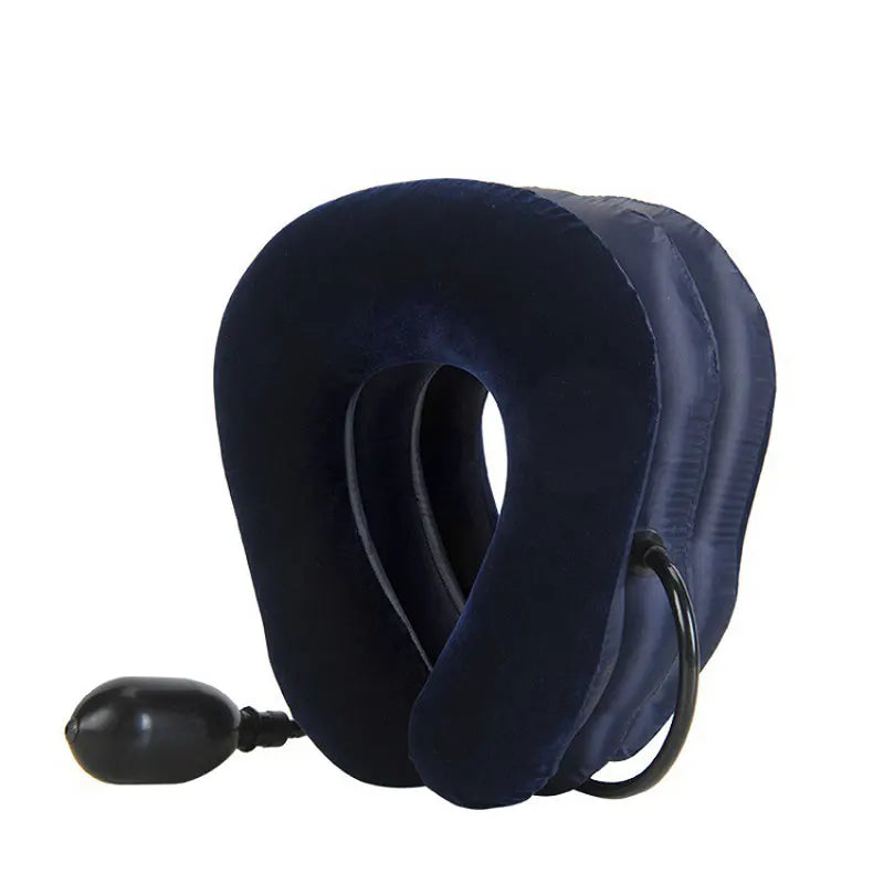 1PC Semi-plush thickened cervical traction device portable inflatable cervical spine