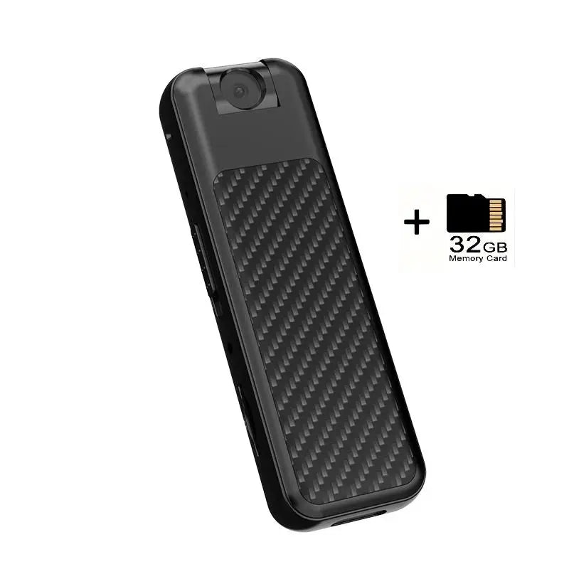 1080P Multifunctional Portable Law Enforcement Recorder, Back Clip Portable DVR, Outdoor Micro Camera, Video & Recording