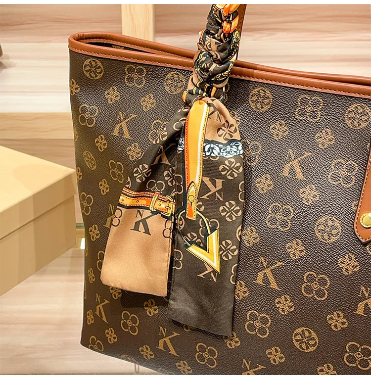 Brand Women's Handbag 2024- 2025 New Autumn/Winter Fashion Large Capacity Designer Shoulder Bag Retro Luxury Handheld Crossbody Mother FREE SHIPPING
