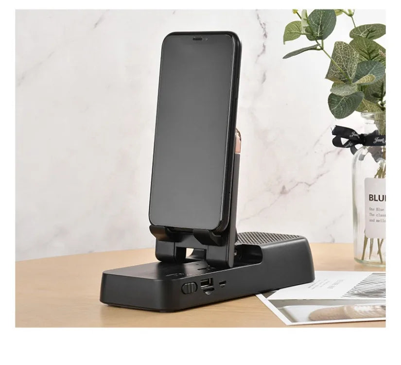 Multifunctional desktop cell phone stand lazy tablet with bluetooth sound desktop stand