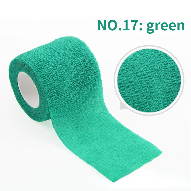 Sports Bandage Elastic Elastoplast Self Adhesive Tape Protect Wrist Palm Finger Arm Shoulder Knee Ankle Pets Leg Safety