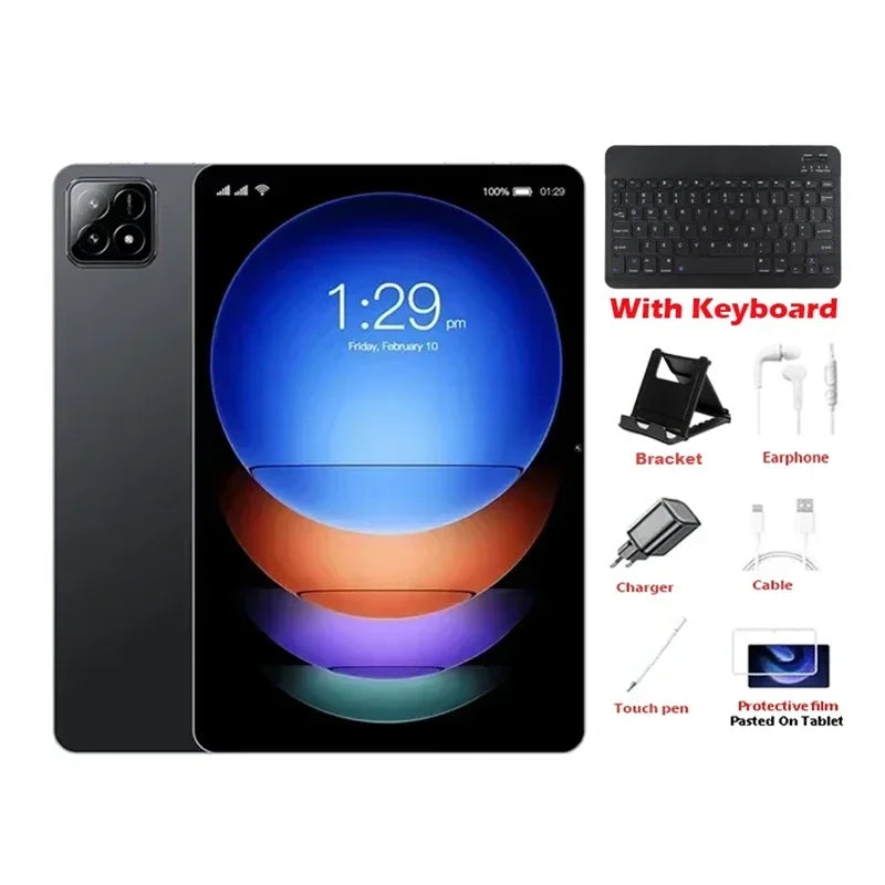 2025 Original Global Version Pad 7S Pro Android 14 Snapdrago 8gen2 Tablet PC 11inch 22GB+2TB 20000mAh GPS 5G Dual SIM WiFi Tab