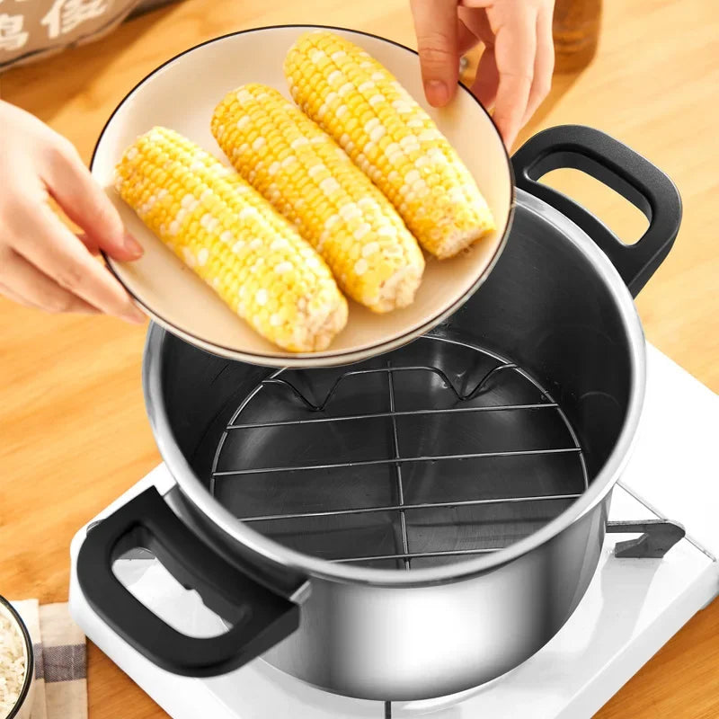100Kpa Pressure cooker Stainless steel non stick pan 360 degrees Open close pressure cookers kitchen Non coating Pressure canner