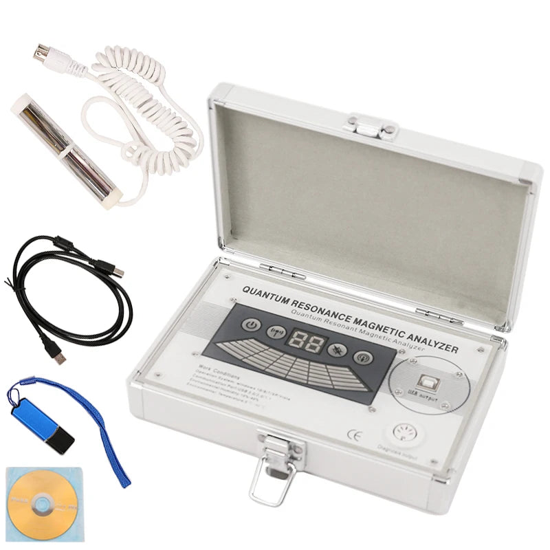 2025 Quantum Magnetic Resonance Analyzer Newest Version Body Fulling Scanner Sub-Health Analyzer Checking Set With 54 Reports