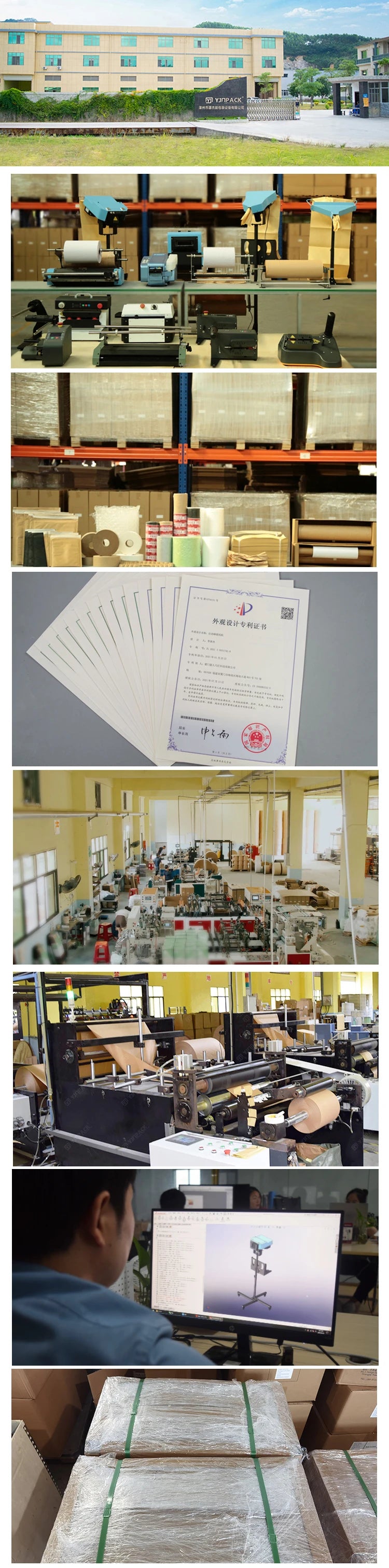 Super Factory Eco-Friendly Reuse Cardboard Kraft Expanding Pad Shredder Corrugated Paper Cutting Machine For Cutting Width 320mm