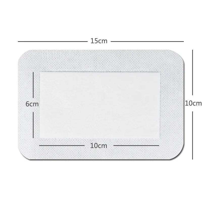 40Pcs Medical Wound Dressing Adhesive Trauma Postoperative Wound Hemostasis Patch Caesarean Section Large Size Band Aid Sticker