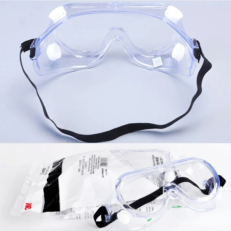 3M 1621 Glasses Goggle Anti-Impact PC Chemical Splash ANSI Z87 Standard Safety Personal Protection UV Protective Factory