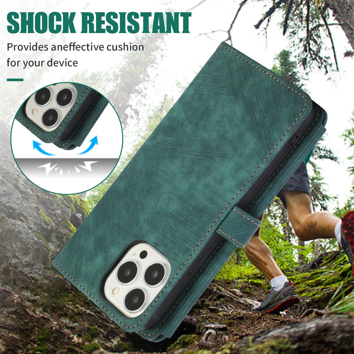 Crossbody Lanyard Card Slot Wallet Flip Case for iPhone 15 14 13 12 11 Pro Max Mini X XS 8 7 Plus SE 2020 2022 PU Leather Cover