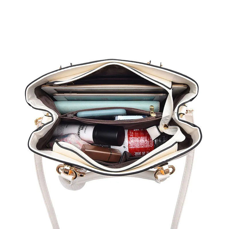 AMAZONY 2024 Female Bag Fashion Women'S Handbags Luxury Handbag Designer Shoulder Bag Women Simulation Leather Crossbody Bags Bolsa Feminina