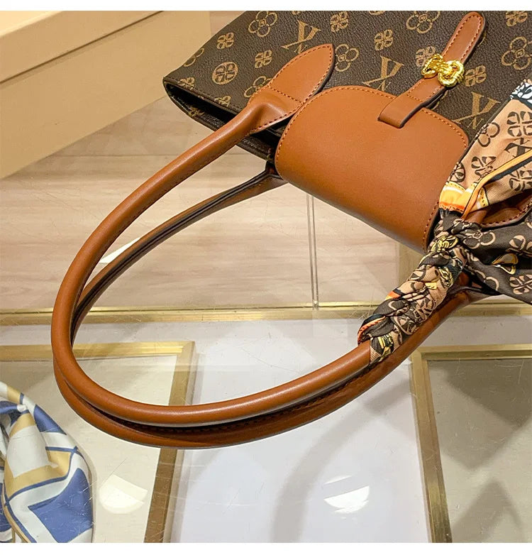 Brand Women's Handbag 2024-2025 New Autumn/Winter Fashion Designer Shoulder Bag Retro Luxury Handheld Crossbody Bag Large Capacity FREE SHIPPING