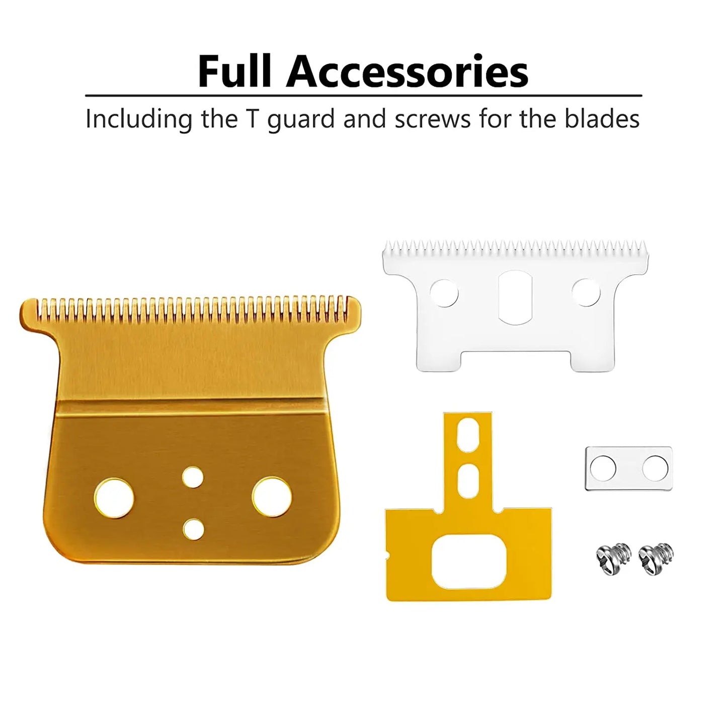 Professional Replacement Blade Set For Andis T Outliner Trimmer #04710 #04521 #04775 #04850 #04575 #04555 #04945