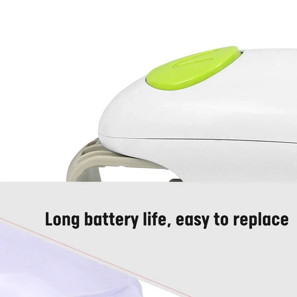 Automatic Can Opener One Jar Bottle Opener Electronic Hands Free Battery Operated Kitchen Beer Bottle Open Tool
