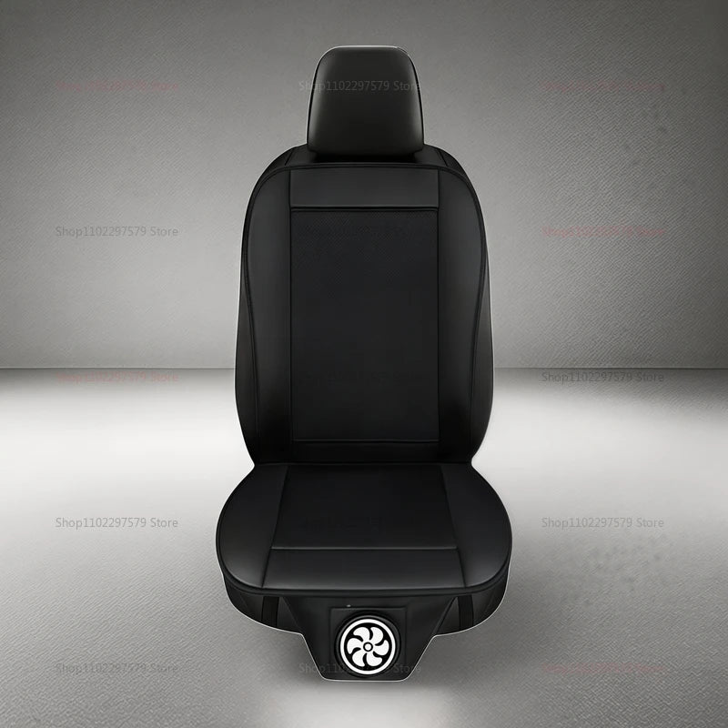 Powered Car Seat Cooler Ventilated Cushion 12V 24V Summer Cooling Pad Fast Air Blowing Reusable Seat Mat car seat covers
