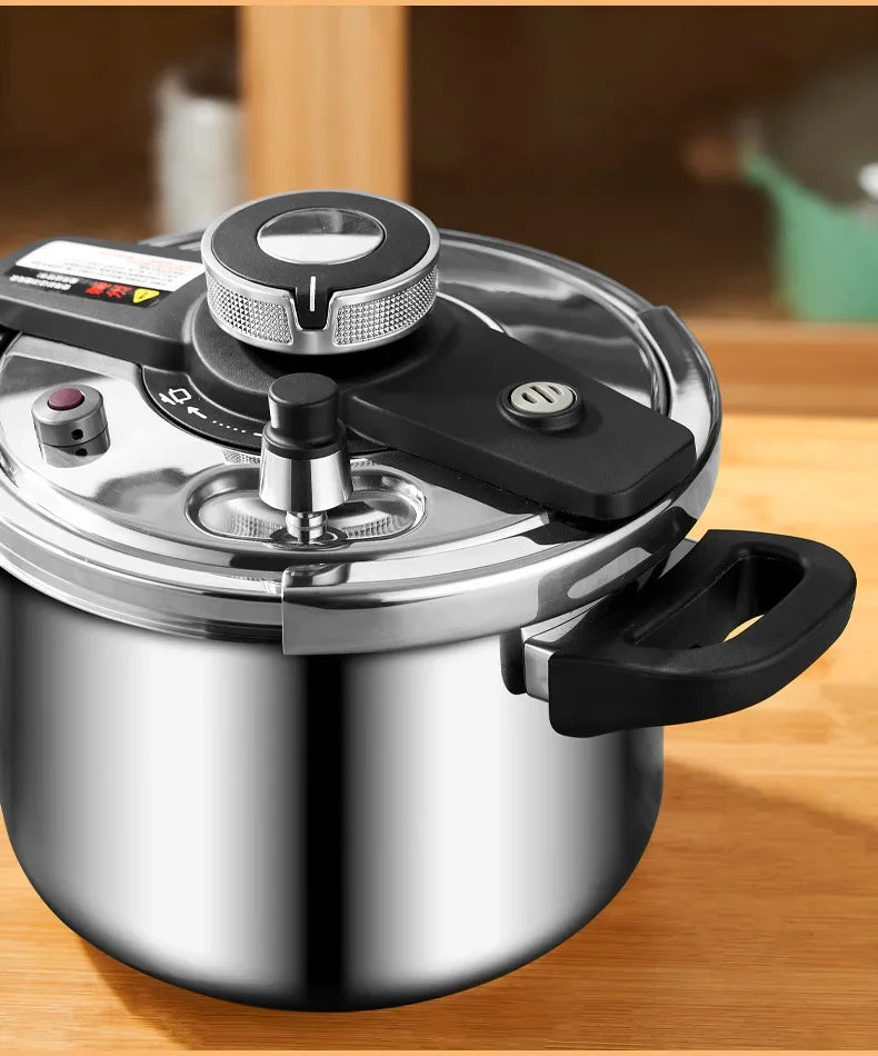 100Kpa Pressure cooker Stainless steel non stick pan 360 degrees Open close pressure cookers kitchen Non coating Pressure canner