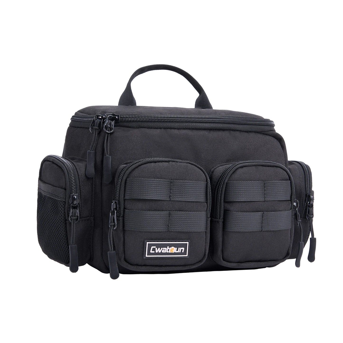 Camera Bag Travel Shoulder Bag Available for 1 Camera + 1 Lens Water-resistant Shock-proof Camera Case for SLR Camera Body/ Lens