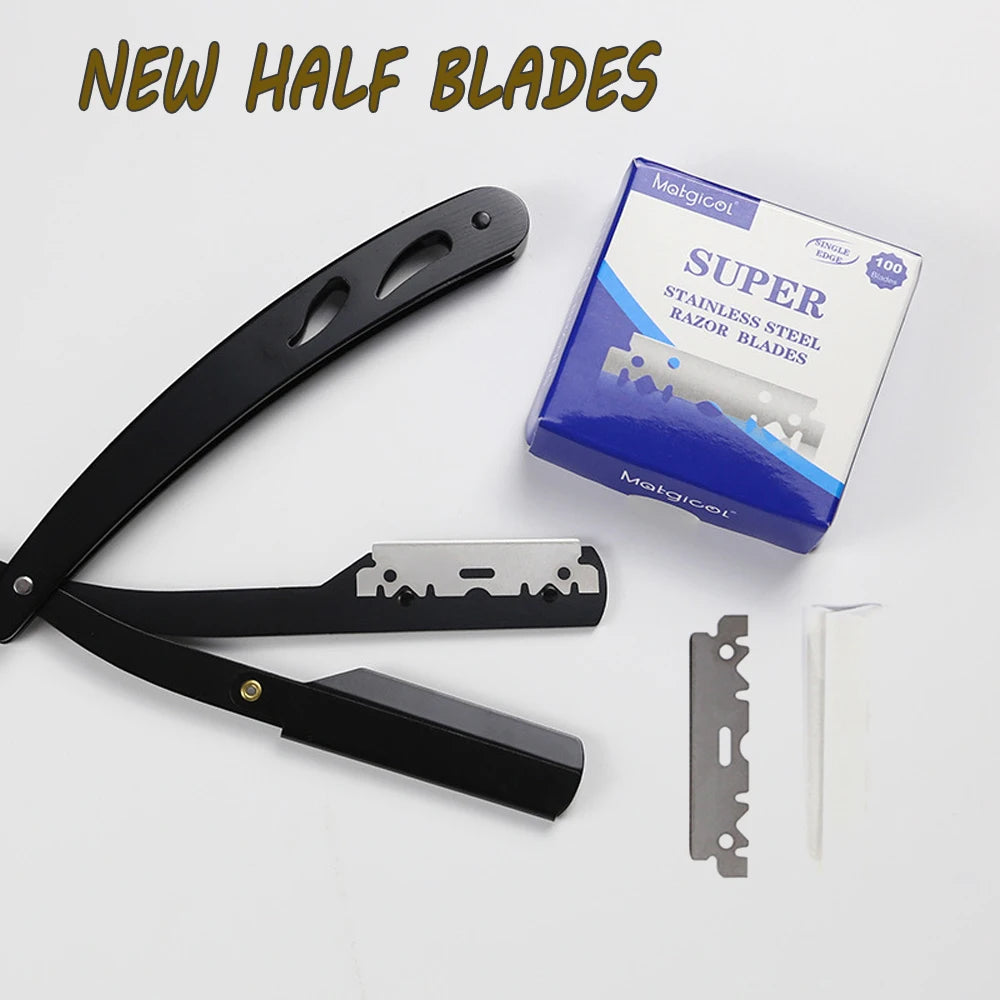 30/50/100/200pcs Single-sided Razor Blades Men's Safety Shave Shaving Manual Razor Blade Men Shaver Barber Blade Tool
