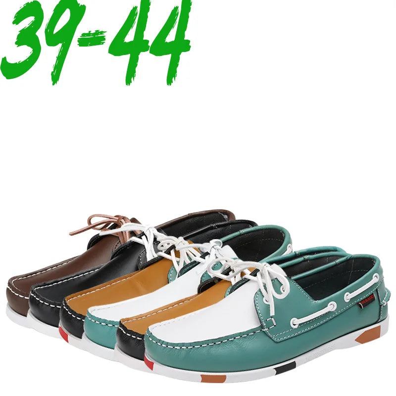 SEBAGO DOCKSIDES NEW 2024 Mens Casual Genuine Suede Leather Docksides Classic Boat Shoes Loafers Shoes Handmade shoes High Quality Tenis Masculino Adult