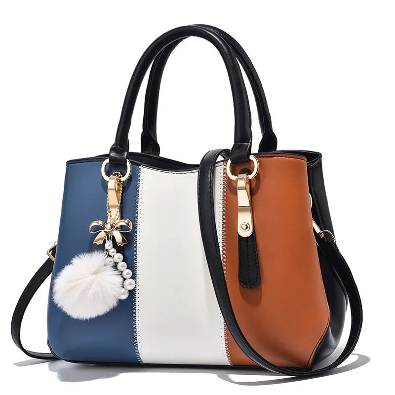 AMAZONY 2024 Female Bag Fashion Women'S Handbags Luxury Handbag Designer Shoulder Bag Women Simulation Leather Crossbody Bags Bolsa Feminina