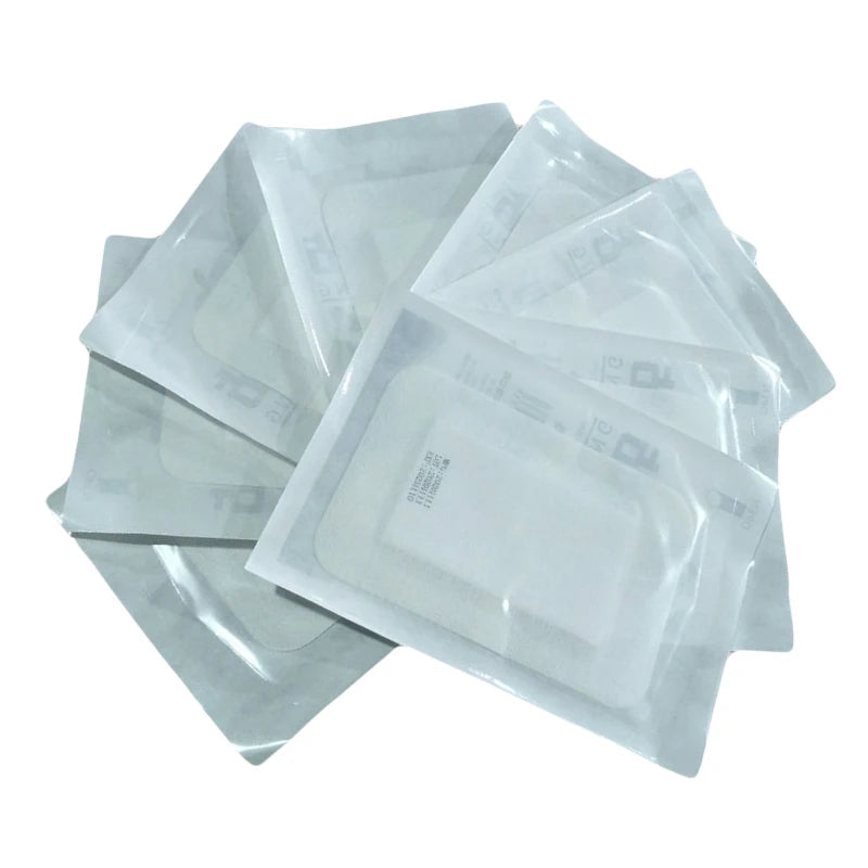 40Pcs Medical Wound Dressing Adhesive Trauma Postoperative Wound Hemostasis Patch Caesarean Section Large Size Band Aid Sticker