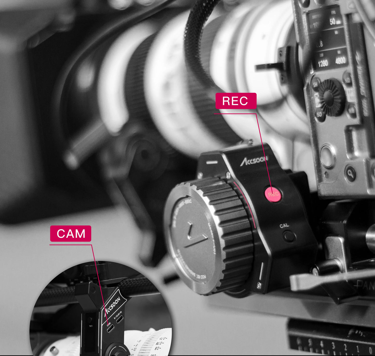 ACCSOON SeeMo M1 F-C01 CineView SE CineView HE HD 1080P 60FPS Wireless Video Transmission Android Monitor Converter