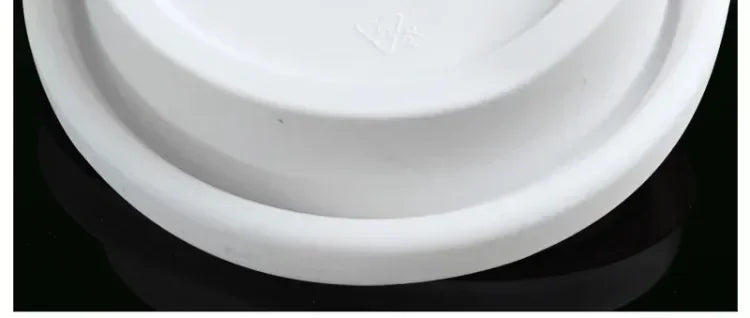 100pcs 90 Caliber Matte Cup Cover Disposable Coffee Milk Tea Take-out Food Packing Cup Lid Leak Proof Clear Plastic Cups Lid