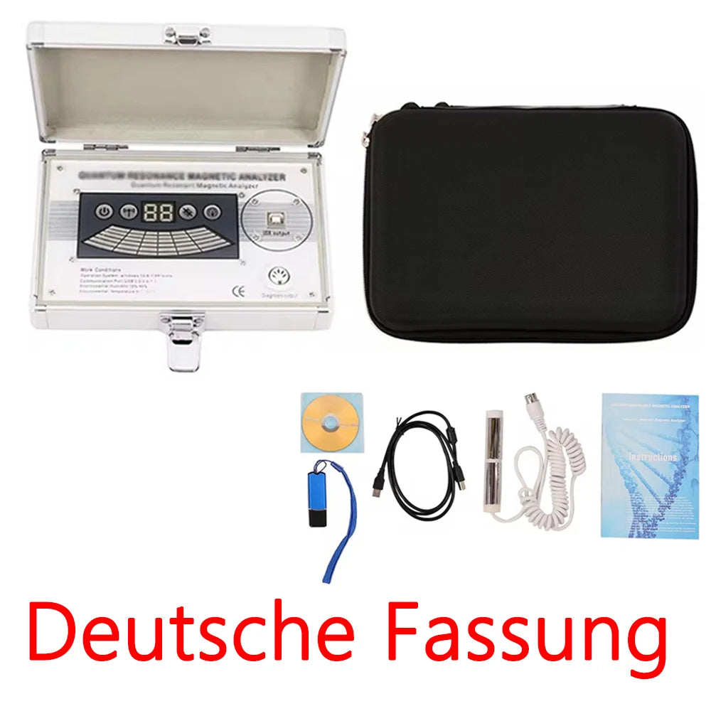 2025 Quantum Magnetic Resonance Analyzer Newest Version Body Fulling Scanner Sub-Health Analyzer Checking Set With 54 Reports